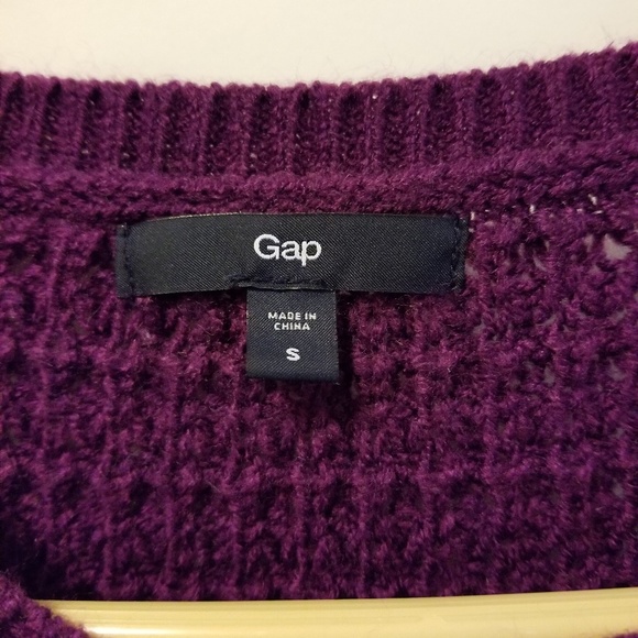 Gap small purple sweater - Picture 3 of 4